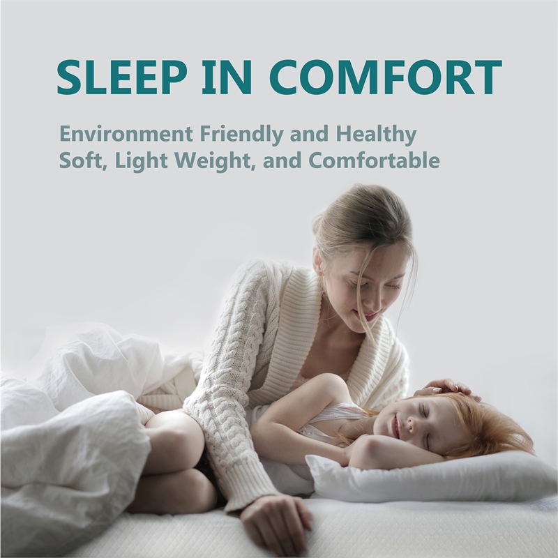 FOA Belkor Solid Wood White Twin Platform Bed with 10