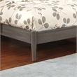 FOA Belkor Solid Wood Full Platform Bed with 10