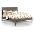 FOA Belkor Solid Wood Full Platform Bed with 8