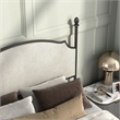 Furniture of America Dahlia Transitional Gunmetal Metal Queen Bed