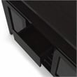 Furniture of America Elm Wood Buffet Table with Wine Rack in Espresso