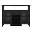 Furniture of America Elm Wood Buffet Table with Wine Rack in Espresso