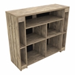 Furniture of America Levi Farmhouse Wood Bart Table in Weathered Oak