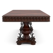 Furniture of America Exa Traditional Wood 5-Piece Dining Table Set in Cherry