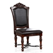 Furniture of America Exa Traditional Wood 7-Piece Dining Table Set in Cherry