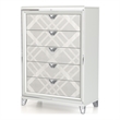 FOA Anaiya 6-Piece Contemporary Wood Queen Bedroom Set in White