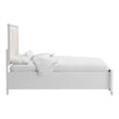 FOA Anaiya 5-Piece Contemporary Wood California King Bed Set in White