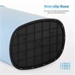 FOA Rena 13 Gallon Stainless Steel Motion Sensor Automatic Trash Can in Blue