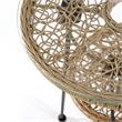 Muse & Lounge Co. Serene Wicker / Rattan Round Outdoor Coffee Table in Natural