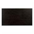 Furniture of America Leen Transitional Wood Rectangle Dining Table in Black