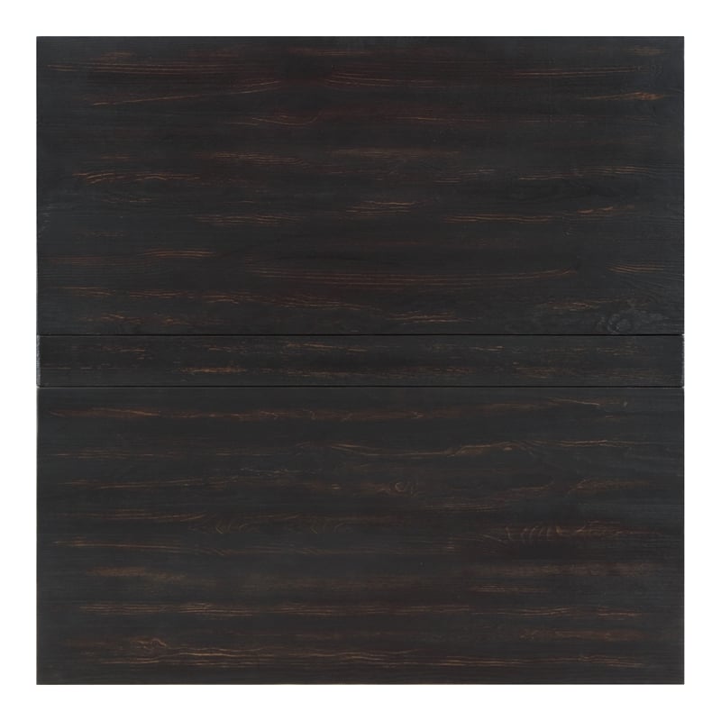 Furniture of America Zula Wood Hidden Storage Coffee Table in Black