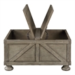 Furniture of America Zula Wood Hidden Storage Coffee Table in Gray