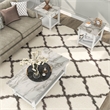 Furniture of America Histe Wood Storage 3-Piece Coffee Table Set in White