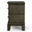 FOA Parro 5pc Gray Wood Bedroom Set - Queen + 2 Nightstands + Dresser + Mirror