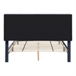 Furniture of America Alto Fabric Storage California King Bed with USB in Gray