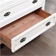 FOA Ender 6pc White Wood Bedroom Set - Full+ 2 Nightstands+Chest+Dresser+ Mirror