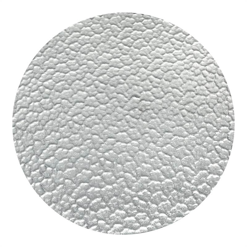 Furniture of America Vroma Metal Glass Top 2-Piece Nesting Tables Set in Gray