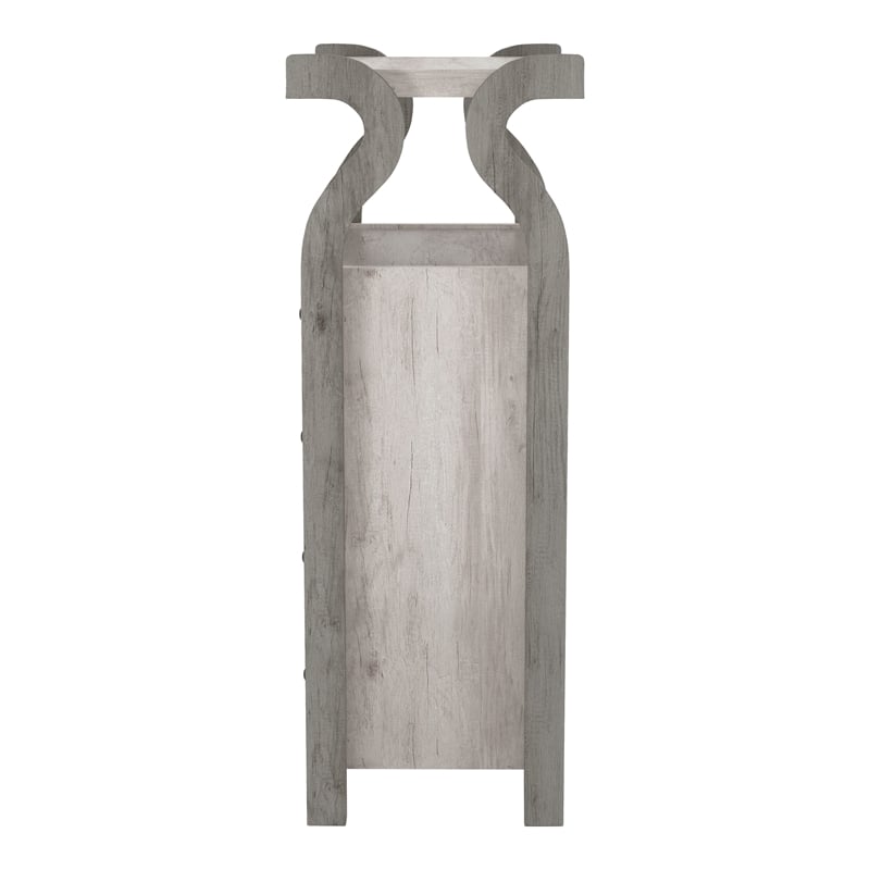 Furniture of America Ramas Farmhouse Wood 4-Drawer Chest in White