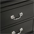 Furniture of America Toni Transitional Wood 2-Drawer Nightstand in Black