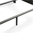 Furniture of America Toni Transitional Solid Wood Panel Full Bed in Black