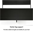 Furniture of America Toni Transitional Solid Wood Panel King Bed in Black