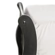 Furniture of America Toni Transitional Solid Wood Panel Queen Bed in Black