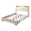 Furniture of America Quaker Solid Wood Storage California King Bed in White