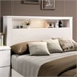 Furniture of America Quaker 2pc White Solid Wood Bedroom Set - Cal King+Dresser