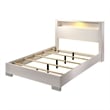 Furniture of America Quaker 2pc White Solid Wood Bedroom Set - King+Dresser