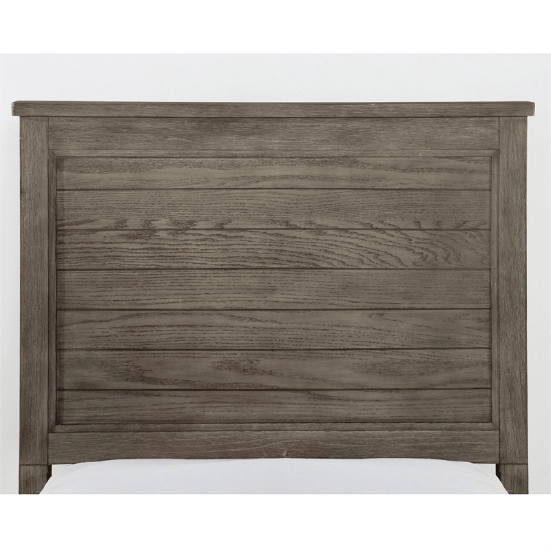 FOA Haed 3pc Gray Solid Wood Bedroom Set - Twin + Nightstand + Trundle