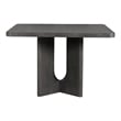Furniture of America Lizena Solid Wood Square Counter Height Table in Ash Gray