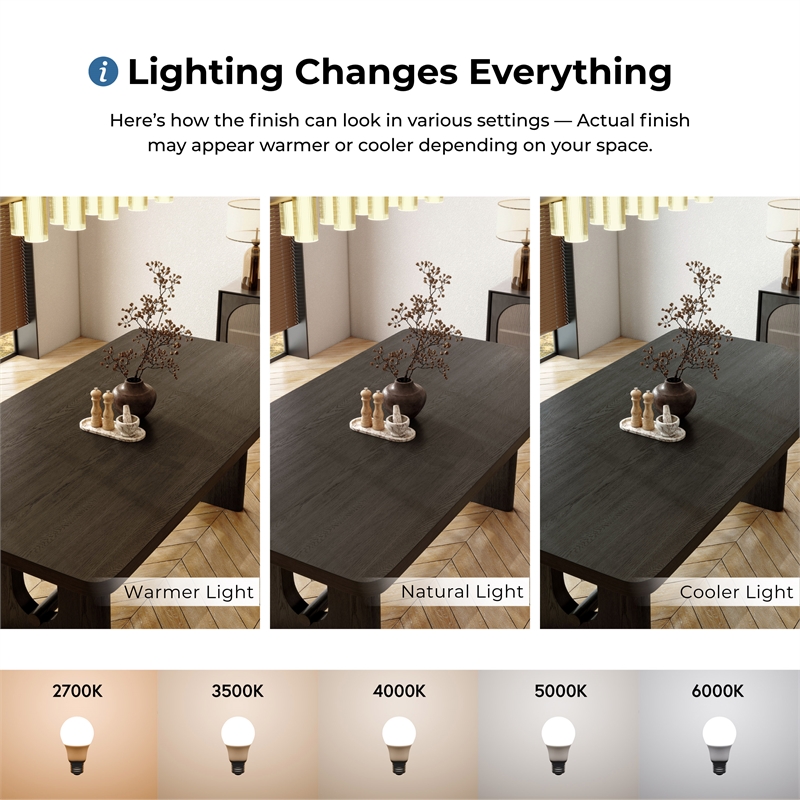 Furniture of America Lizena Solid Wood Rectangular Dining Table in Ash Gray