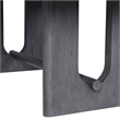 Furniture of America Lizena Solid Wood Rectangular Dining Table in Ash Gray