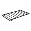 Furniture of America Malady Metal Daybed with Trundle in Black