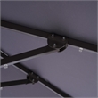 Furniture of America Ballenda Aluminum LED 8' Teal Double Top Square Umbrella