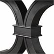 Furniture of America Kindrel Wood Rectangular Dining Table in Black