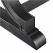 Furniture of America Kindrel Wood Rectangular Dining Table in Black
