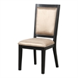 Furniture of America Allaway Wood Side Chairs in Espresso (Set of 2)