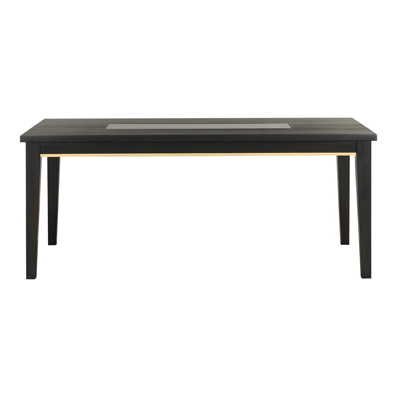 Furniture of America Allaway Wood Rectangular Dining Table in Espresso