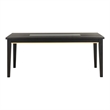Furniture of America Allaway Wood Rectangular Dining Table in Espresso