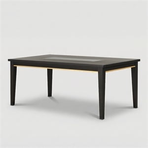 Furniture of America Allaway Wood Rectangular Dining Table in Espresso