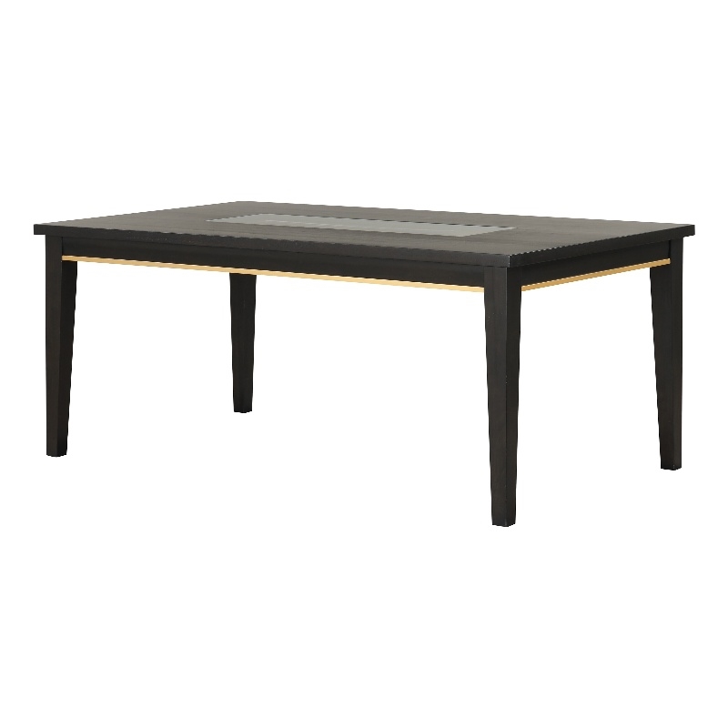 Furniture of America Allaway Wood Rectangular Dining Table in Espresso