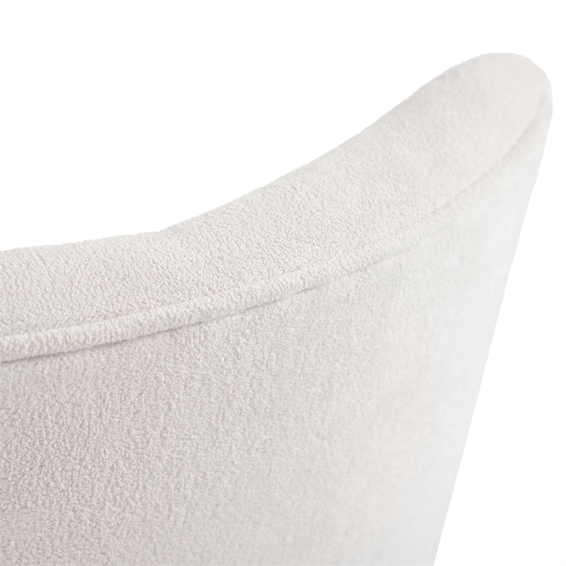 Furniture of America Kindrel Fabric Wingback Arm Chairs in Black (Set of 2)