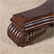 Furniture of America Albernit Solid Wood Expandable Dining Table in Dark Cherry