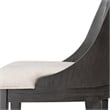 Furniture of America Lizena Solid Wood Counter Chairs in Ash Gray (Set of 2)
