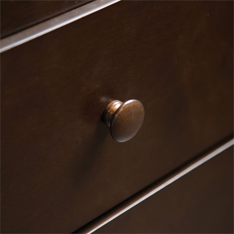 Furniture of America Lapard Solid Wood 4-Drawer Twin Bunk Bed in Espresso