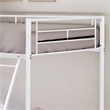 Furniture of America Damentes Metal Twin over Twin Bunk Bed in White