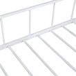 Furniture of America Natte Metal House Design Twin Loft Bed in White