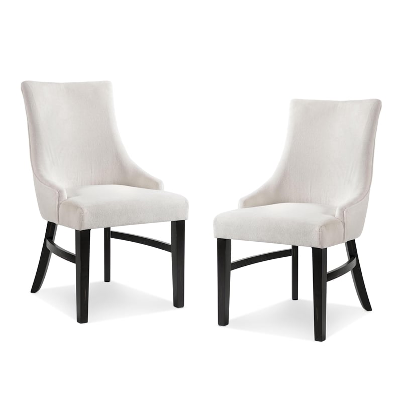 Furniture of America Kindrel Wood 7-Piece Dining Set in Black