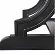 Furniture of America Kindrel Wood 7-Piece Dining Set in Black